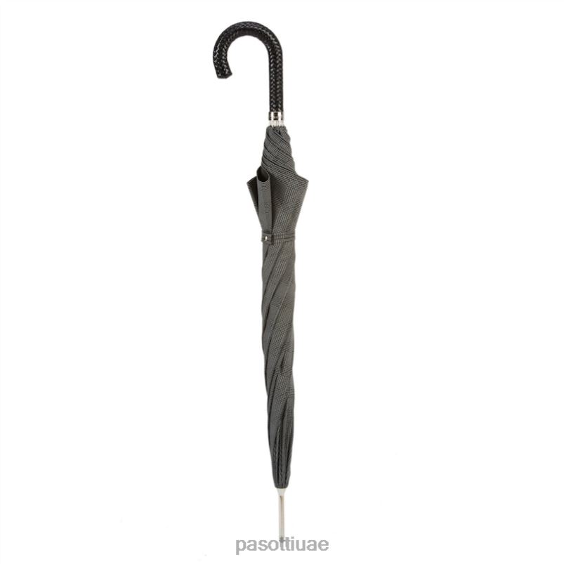 مظلة | 478 ميلفورد -2 إن 37 - مظلة ميلفورد بمقبض جلدي مضفر PASOTTI Z446V39